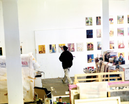 Photography of Timur Lukas studio space.