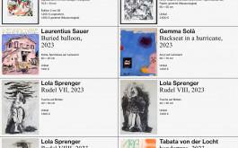Screenshot of the Jahresgaben website from the Kunstverein Augsburg.