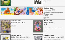 Screenshot of the Jahresgaben website from the Kunstverein Augsburg.