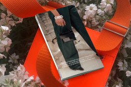 Mediakit cover on a colorful background 