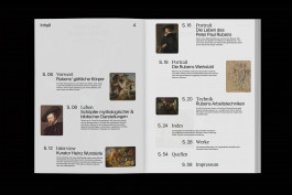 spread of an art on a black background 